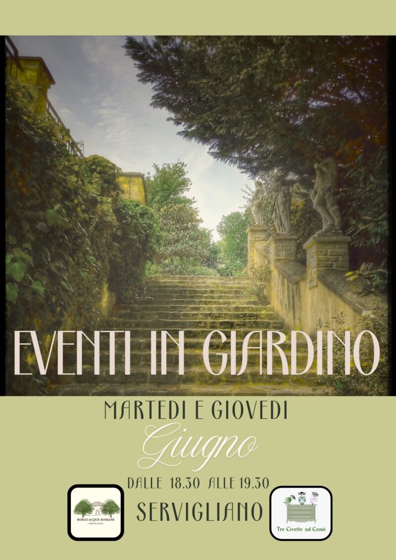 Corsi in giardino